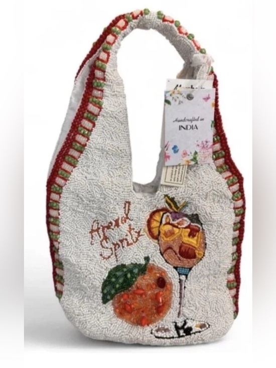 made in india Handbags - Aperol Spritz Cocktail Beaded Bag Viral TikTok New Release Handcrafted in India